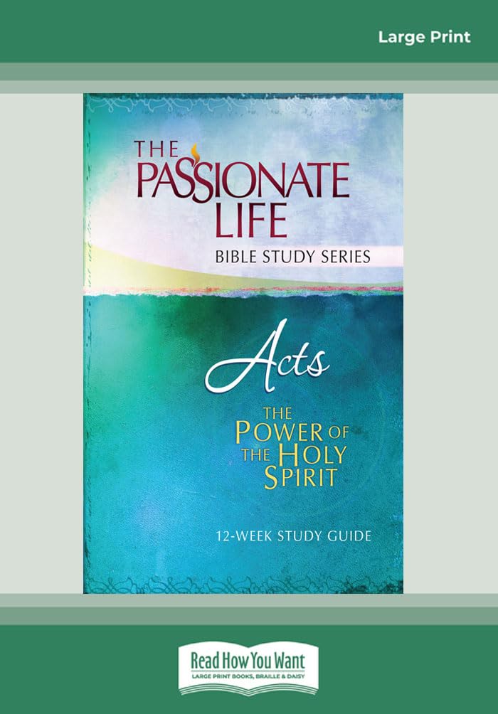 Acts: The Power Of The Holy Spirit 12-Week Study Guide