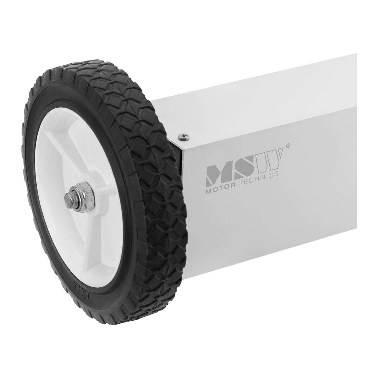 MSW Motor Technics Balai magnétique manche télescopique 73 - 100 cm 75 cm aimant en ferrite Blanc