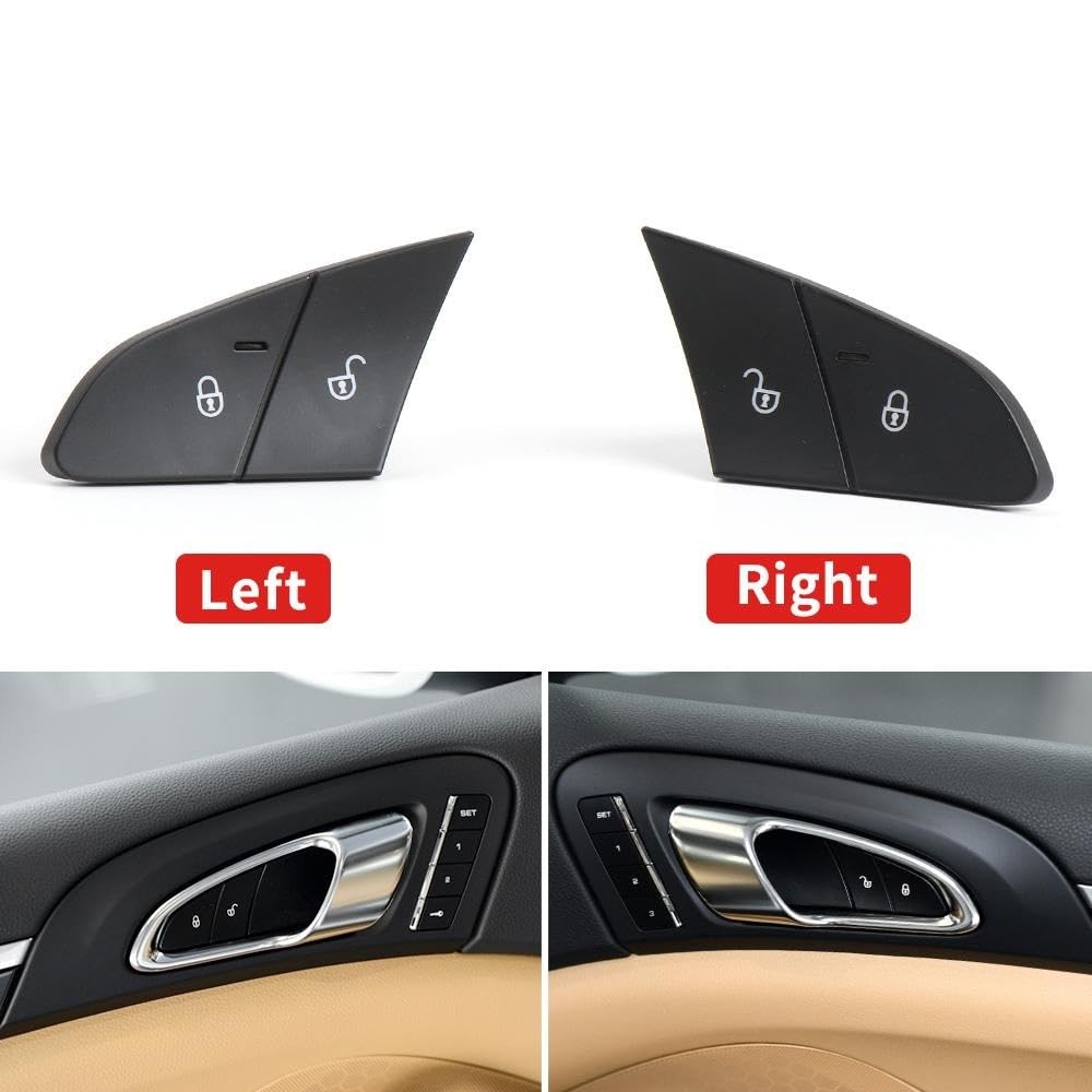 Amazon.com: OMFEUBEVT Door Lock Switch Button for Porsche Cayenne