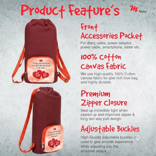 Image of MY FAV Laptop Backpack | Printed Lightweight Laptop Bag for Men & Women | Water-Resistant Office, School & College Backpack | Spacious & Durable with Multi Compartments |Fits Up to 17 inch Laptop