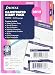 Filofax Refill, Pocket, Week to View, Illustrated Stripes, 5 Languages, 4.75 x 3.25 (C6323-2019)
