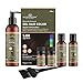 SACRED HERBS Ammonia & PPD Free Organic Gel Hair Color | pH Neutral | Long Lasting Colour with 100% Grey Coverage | Conditioning & Damage Free Natural Hair Coloring for Men & Women Light Brown 5.00 - 240ml+20gms