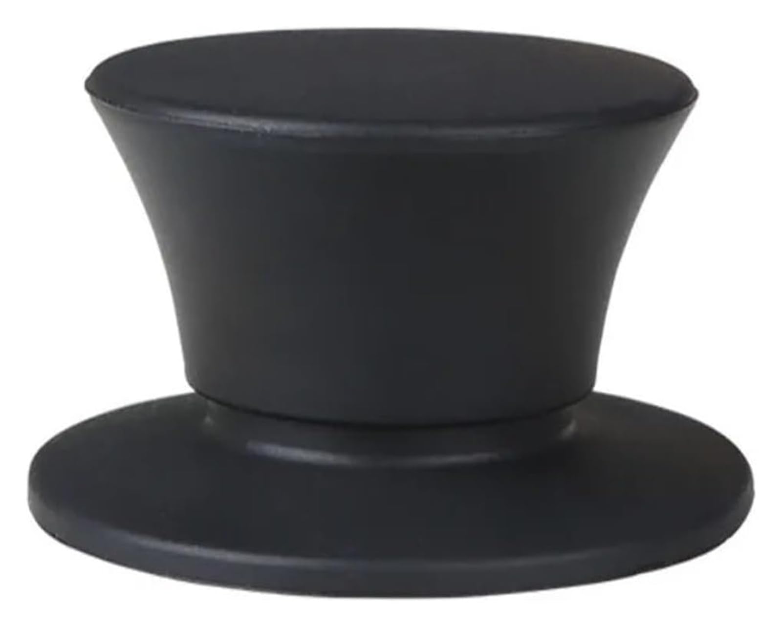Gkirqvpe Svart Pot Lid Knob, Silicone Pot Lid Knob Handle Replacement Pack Of 5 Multicolor(Svart)