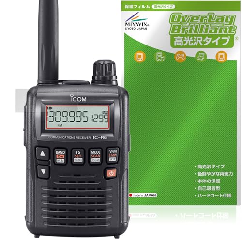 �~���r�b�N�X ICOM �g�ь^ �L�ш�n���f�B���V�[�o�[ IC-R6 �Ή� �ی� �t�B���� ���� �h�w�� �h�C�A ���{��