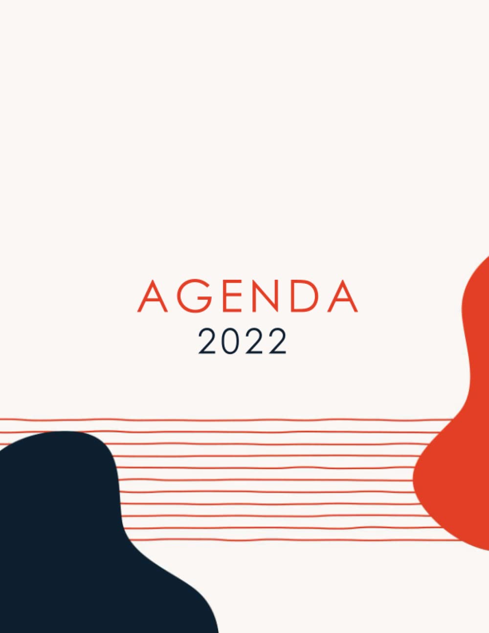 Buy Agenda 2022 Planificador u organizador, diario, semanal y mensual