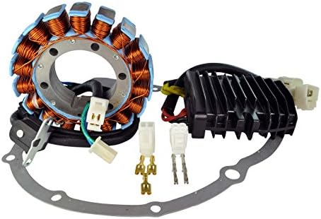 Kit Stator Made in Canada + Mosfet Voltage Regulator + Crankcase Cover Gasket For Suzuki Boulevard C90 VL 1500 2005-2009