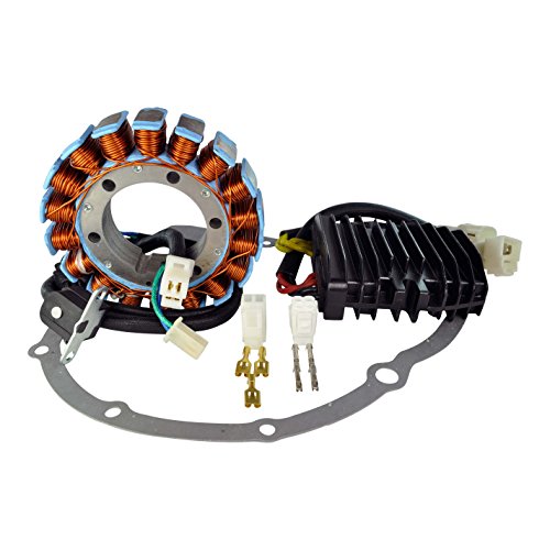 Kit Stator Made in Canada + Mosfet Voltage Regulator + Crankcase Cover Gasket For Suzuki Boulevard C90 VL 1500 2005-2009
