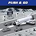 ZAKVENFUN Space Rocket Shuttle Launch Toy Set with 3 Astronaut Spaceman Figures & 4 Vehicles, Airplane Educational Aerospace Set, Spaceship Toys Gift for Boys 3-5-8