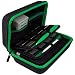 TAKECASE New 3DS XL and 2DS XL Carrying Case - Fits Wall Charger - Includes XL Stylus, 16 Game Storage, Hard Shell and Accessories Pocket (Green)