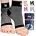 Produktbild Bitly Fußbandage  Kompressionssocken Unisex  Stützen beim Sport  Helfen bei Fersensporn, Plantarfasziitis, Schwellungen, Schmerzen im Fuß  1 Paar, schwarz