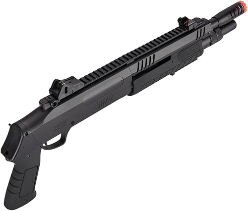Vista 5 de Bomba de escopeta Airsoft High FPS Tri-Shot de 11 pulgadas Action BO Fabricación FABARM STF con empuñadura de pistola (2 proyectiles incluidos)