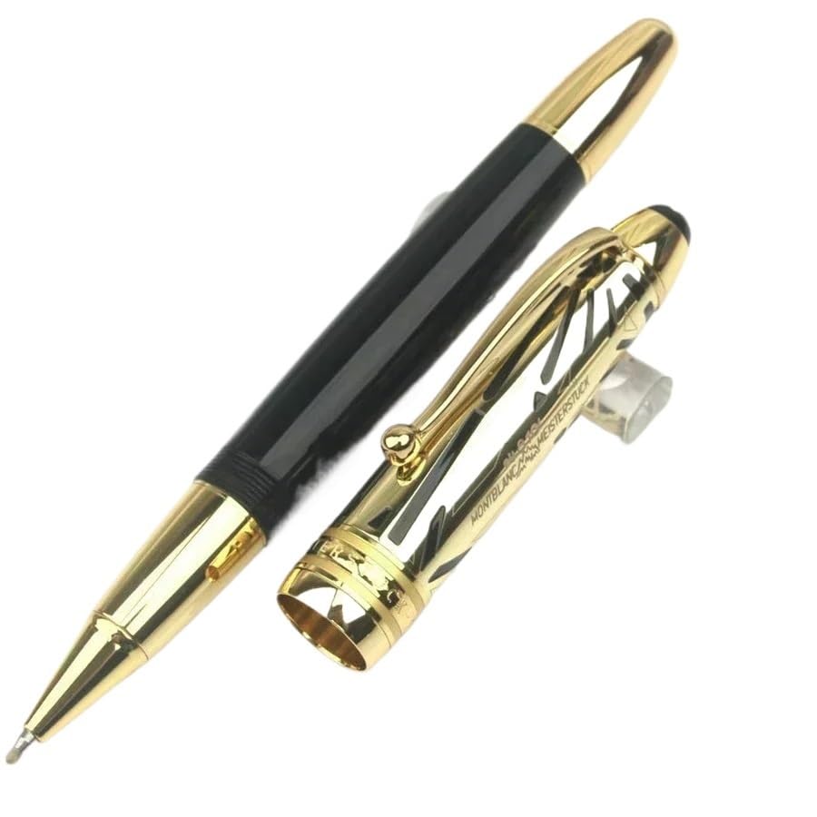 Stylo à bille pour le bureau et l'écriture créative en résine violette