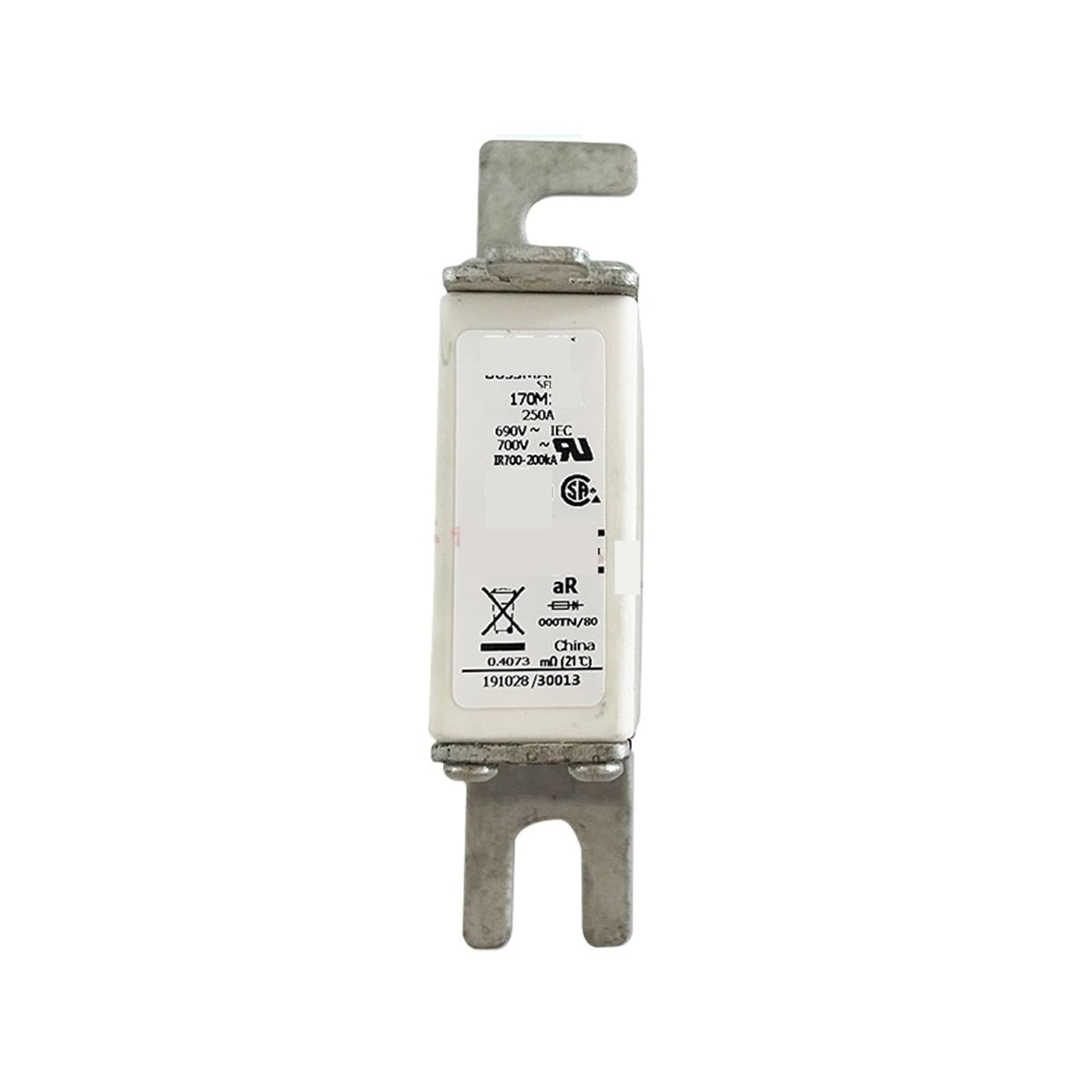Fusible 170M1420 200A 690V pour protection de puissance industrielle - 2