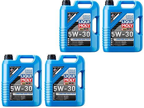 4X Original Liqui Moly 5L Longtime High Tech 5W-30 Motoröl Motorenöl Öl Oil 1137