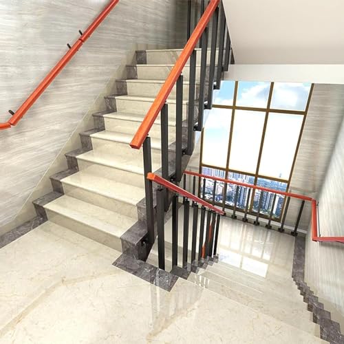Axe de rampe d escalier réglable robuste pour fixation avant et côté - 5