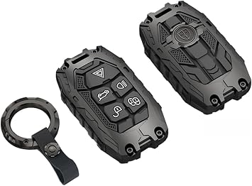 Zinc Alloy Key Fob Cover fit for Range Rover Evouge Discovery Sport Velar