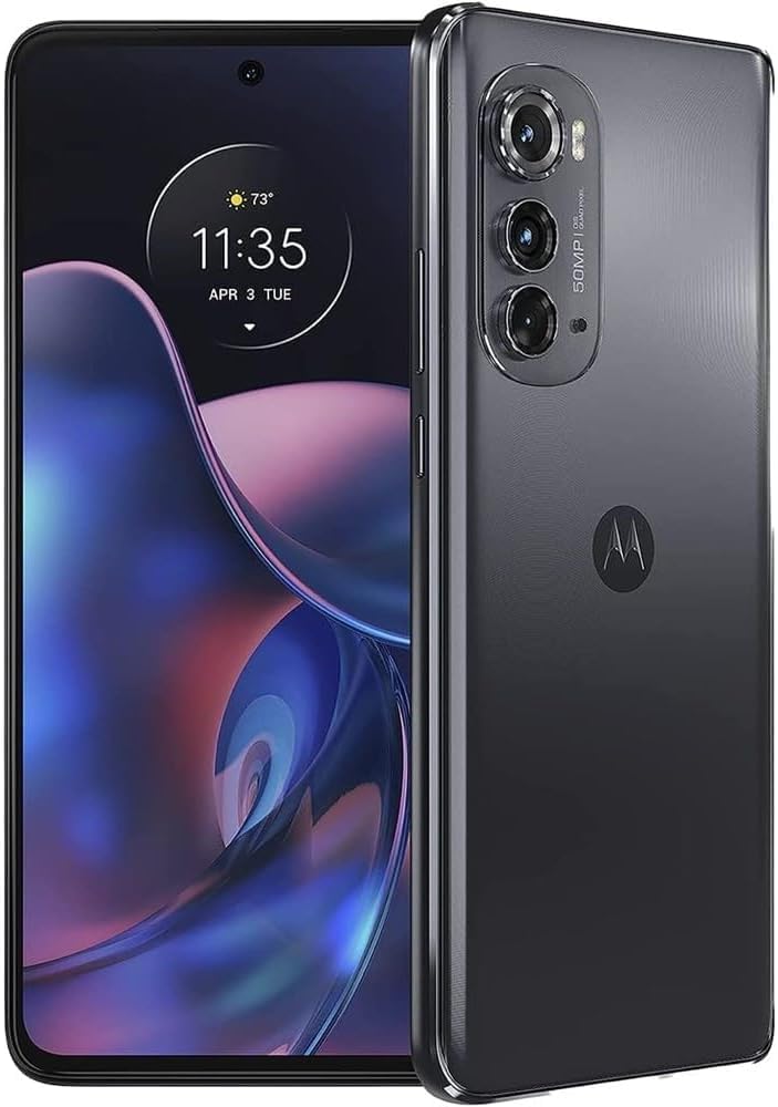 Motorola Moto Edge | 2022 | 2-Day Battery | US Version | 6/128GB | 50MP Camera | Mineral Gray (for T-Mobile)