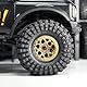 INJORA 1.0 Plus Messing Beadlock Felgen -4.7mm Offset Rad für TRX4M Ascent18 SCX24 FCX24 1/24 1/18 RC Crawler