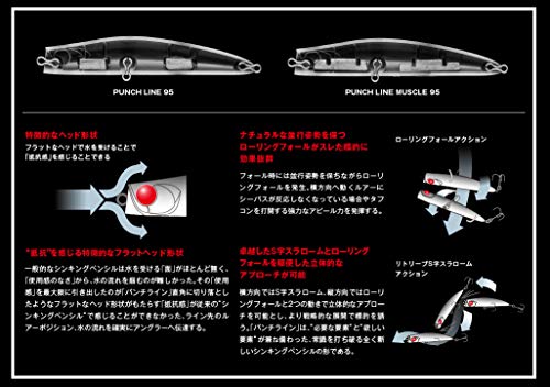 アピア パンチラインマッスル95#107ピンクキャンディー