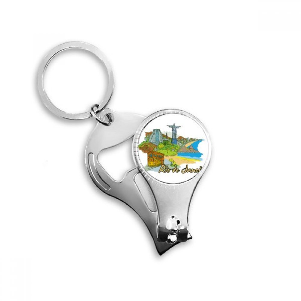 Décapsuleur Rio de Janeiro porte-clés cadeau souvenir paysage Brésil