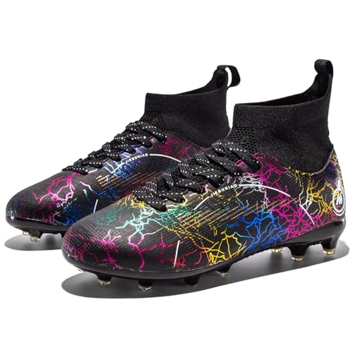 Boy Soccer Cleats Big Kids Soccer Shoes Professional Soccer Cleats Shoes,Unisex Soccer Sneakers for Little Kids Athletic2