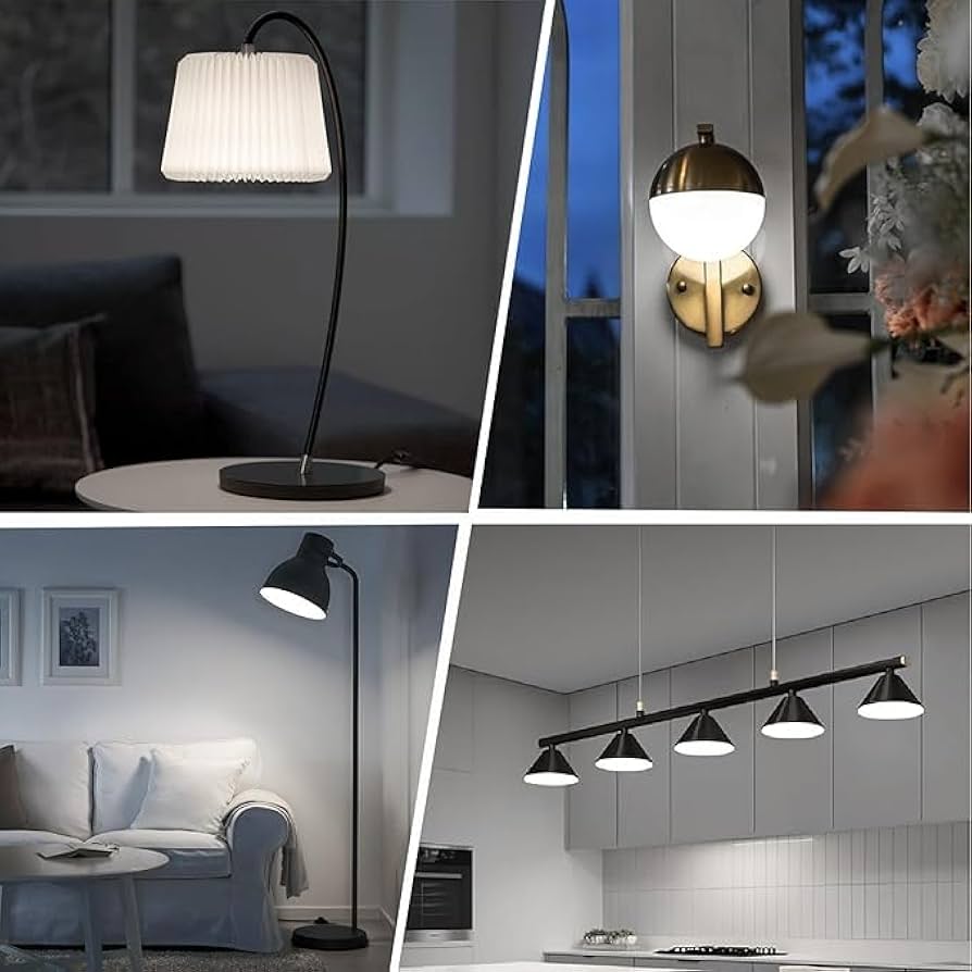 Lampadine LED E27 12W - Pack Da 6 - Luce Bianca Fredda 6500K - Equivalente 100W - Risparmio Energetico 90%