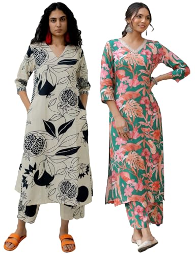 Kurta avec pantalon femme Aashita Creations 434, l'ensemble fluide qui flatte toutes les silhouettes