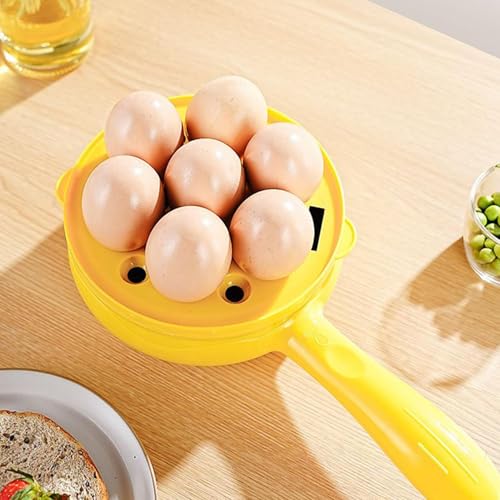 Miniatura 8 de Sartén Eléctrica,Huevo Rápido Eléctrico Sartén Para Cocinar - Resistente Al Calor Portátil Para Cocina Cocina Cena Carne Aperitivos Tortitas Desayuno