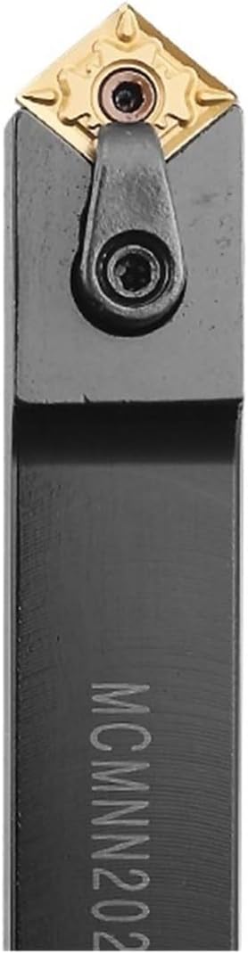 Lathe toolholder External Turning Tool Holder MCMNN2020/2525/3232-100 Obtuse Carbide Insert CNMG12/16 MCMNN Lathe Cutting Machine Tool(CNMG120408 YZ5115,MCMNN2020K12-100)