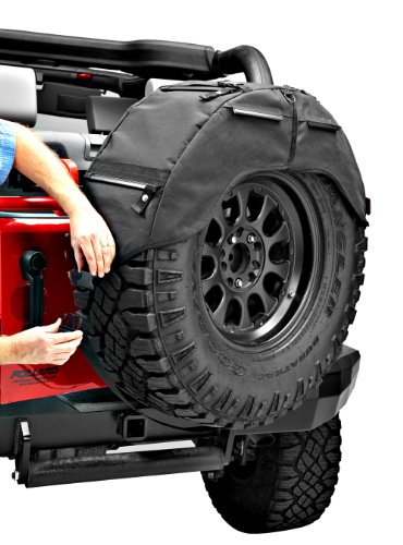 Image of Bestop 5413535 Black Diamond Roughrider Spare Tire Organizer