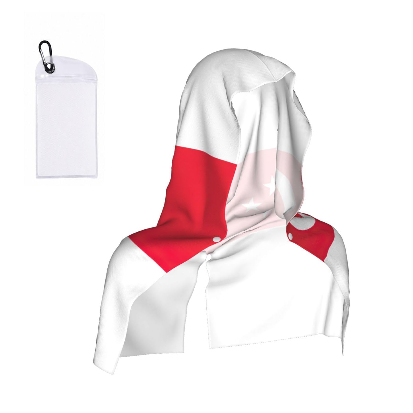 ZYJHYY Singapore Flag Print Unisex Swimming Towel Practical Camping Towel Skin-Friendly Cooling Towel For Workout Training