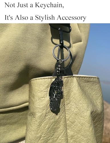 Image of Car Keychain Compatible with Mustang,Metal Key Chain,For Mustang GT Key chain, Enamel Keychain