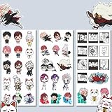 ダンダダン ステッカー 綾瀬桃 高倉健 ターボババア 綾瀬星子 シール ステッカーセット 漫画 キャラクター ステッカー 可愛い おしゃれ 手帳シール 贈り物 DIY 装飾品 手紙 携帯 ノート 文房具 手帳テープ 携帯ケース スーツケース ギター 自転車 (白い底)