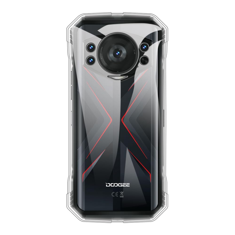 Handyhülle Kompatibel Mit Doogee S118 Pro – Transparent, TPU-Silikon – Inkl. 2 Panzerglas-Folien – Stoßgeschützt