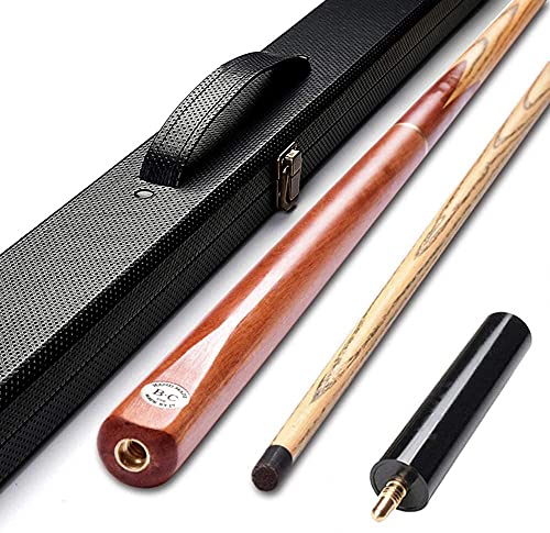Taco de billar profesional 57 pulgadas con extensión y punta 11.5 mm