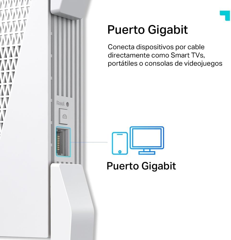 TP-Link AXE5400 wzmacniacz sygnału Wi-Fi 6E do domu (RE815XE) – trójpasmowy wzmacniacz WiFi, przedłużacz internetowy z portem Gigabit Ethernet, pasmo 6 GHz, konfiguracja aplikacji