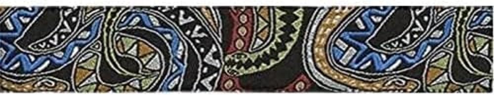 D'Addario Planet Waves 50JS04 Joe Satriani Snakes Mosaic Guitar Strap (Multicolor)