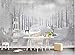 Produktbild 3D Wall Paper Grey Woody Moose Handgemaltes modernes 3D-WandgemäldeTapete 3d wandbild tapeten vintage Moderne Papier-150cm×105cm