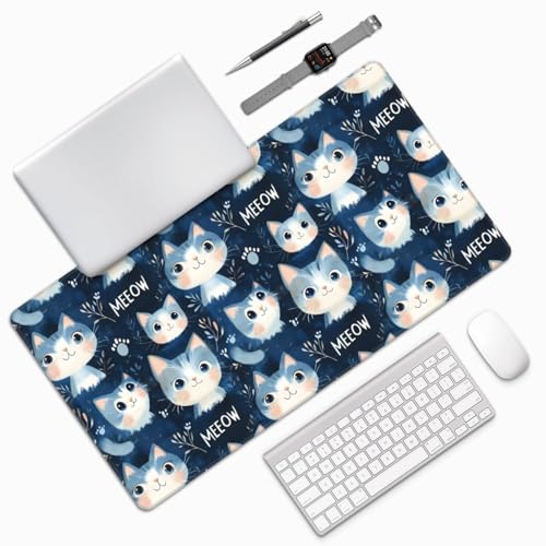 Tapis de souris de jeu avec bords cousus anti-effilochage et base caoutchouc - 5