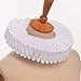 GRACEART Renaissance Elizabethan Ruffle Neck Collar white