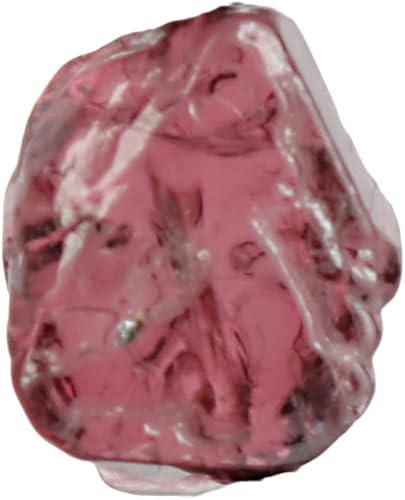GEMHUB Piedra preciosa suelta de 3.90 quilates de cristal curativo de espinela roja áspera pequeña, espinela birmana, cristal curativo pequeño,