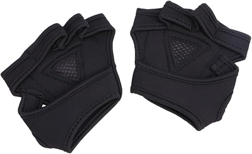 Miniatura 3 de INOOMP Guantes de gimnasio para hombres y mujeres, guantes de entrenamiento para hombres, guantes de mano para hombres y hombres, guantes sin dedos,