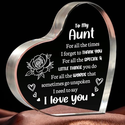Image of Acrylic Plaque Gifts 2 (Aunt)