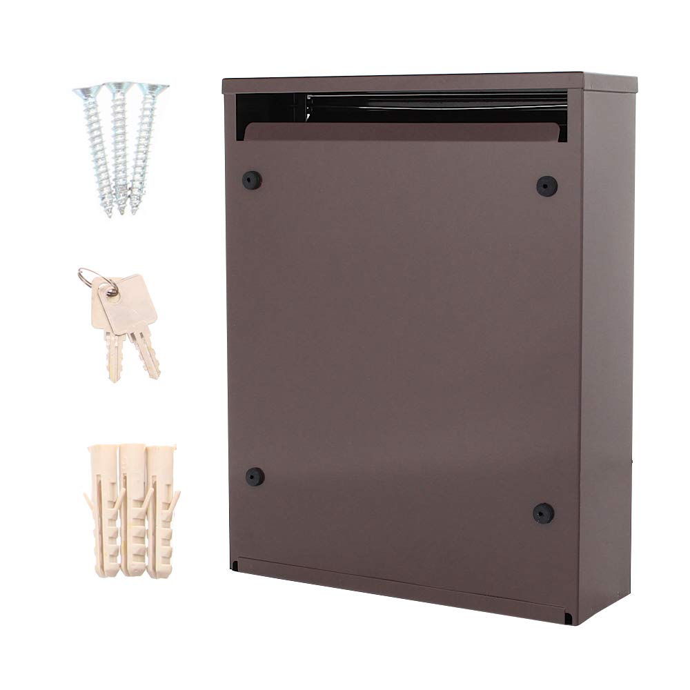 Cassetta Delle Lettere Condominiale Maildrop 6 - Acciaio, 6 Scomparti Con Serratura, Antracite - Foto 11