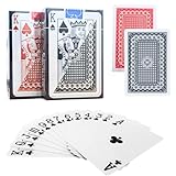 【優れた耐久性】TIMYUのトランプは3層構造を採用し、高品質なPVC素材を使用することで、折れにくく破れにくい設計になっています。特殊なコーティングにより、滑らかな手触りでシャッフルしやすく、長く美しい状態を保てます。 【完全防水＆汚れに強い】高度な防水加工が施され、水や汚れが付いても簡単に拭き取れるため、いつでも清潔な状態をキープできます。さらに、手の脂や汚れが付きにくいコーティングで、快適な使用感を提供します。 【安全設計・快適な使い心地】カードの角は丸く加工されており、手を切る心配があり...