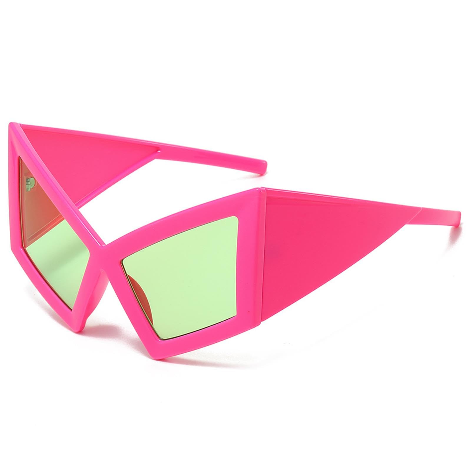 Funny Glasses Oversized Sunglasses Novelty Party Sunglasses Accessories for Adults Women Max Face Width 5 9In