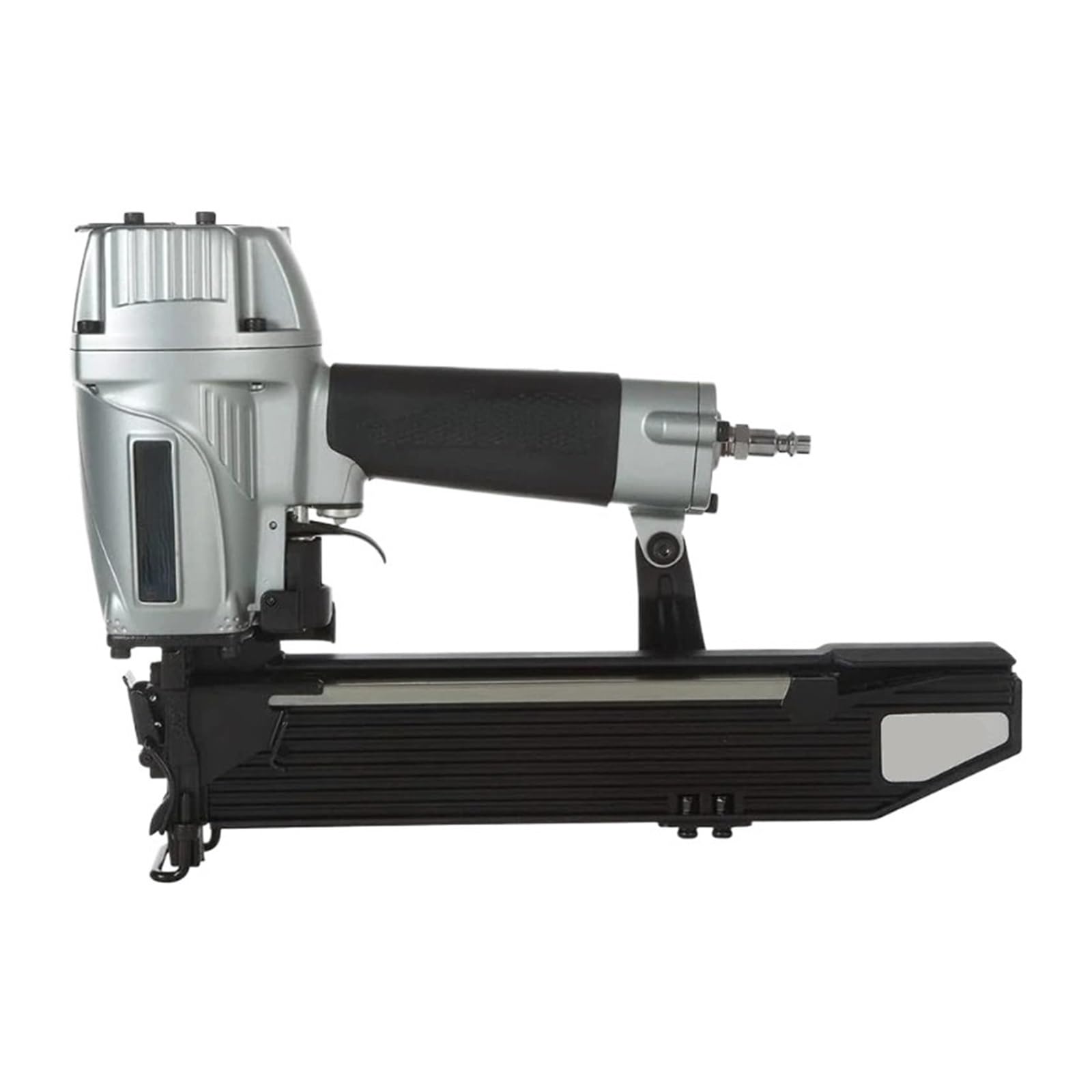 Grapadora neumática sin aceite Grapadora de alta r Grapadora neumática Grapadora de corona ancha Cargador de alta capacidad Corona de 1 pulgada de ancho Grapas de calibre 16 de 1 pulgada hasta 2 pulga