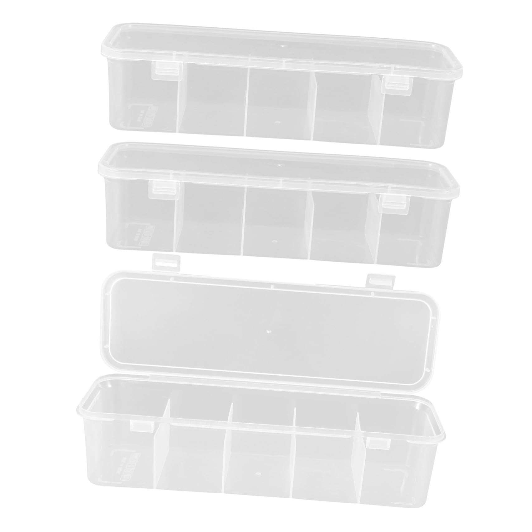 Healeved 15 Stück Teiliges Multi-fach Organizer Haargummis und Haar-accessoires Kompakt mit Deckel Platzsparend Stilvoll für Zuhause und Unterwegs zur Ordentlichen Aufbewahrung und