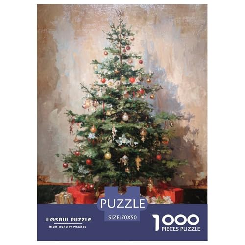 1000 Piezas Rompecabezas Juego De Familia Clásico Navidad Puzzles Desafío De Color para Regalos De Viaje, Presente 70x50cm/1000pcs