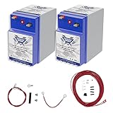 200Ah 12V GC2 LiFePO4 Heated Battery Kit - 2 Batteries